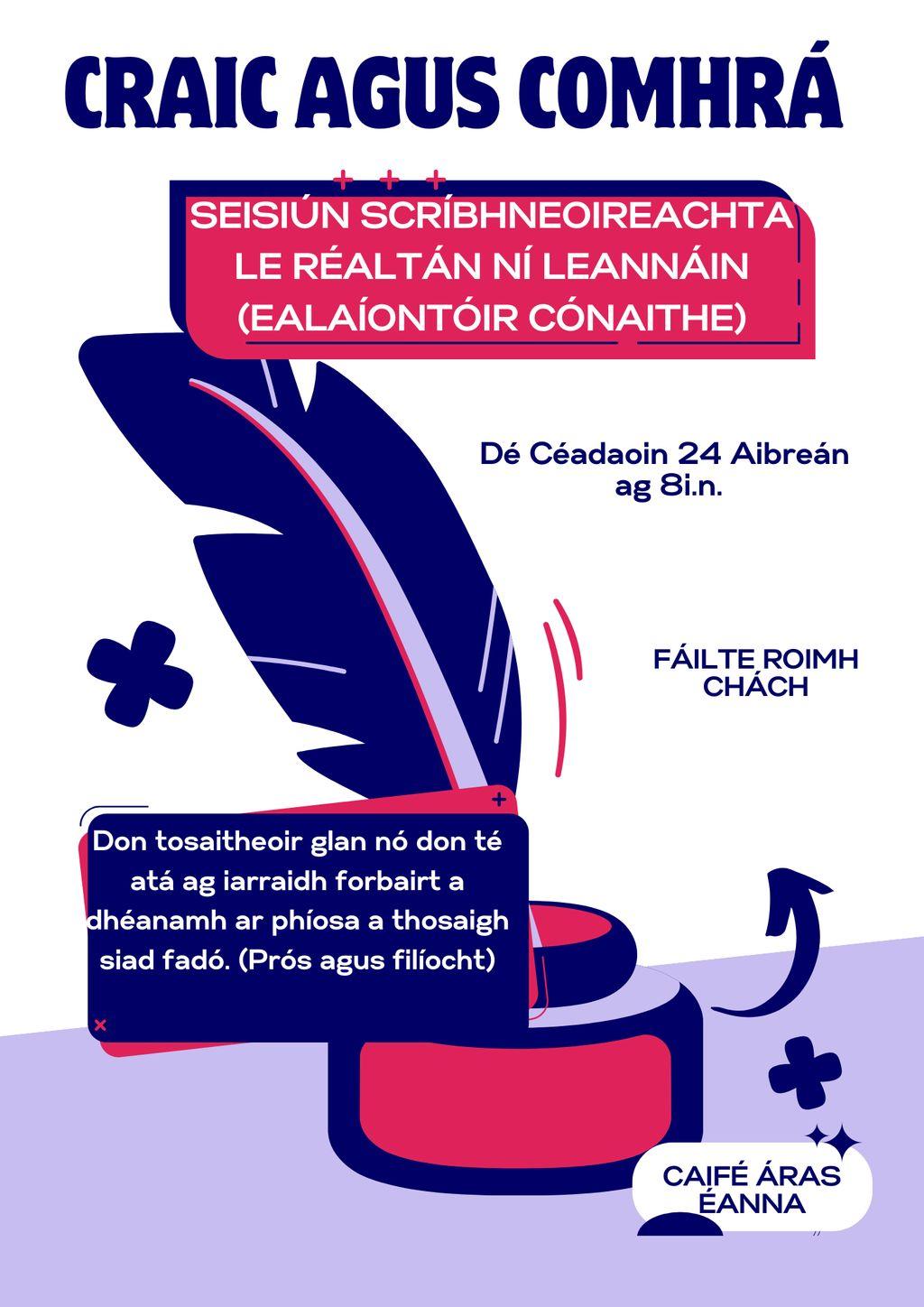 Craic agus Comhrá