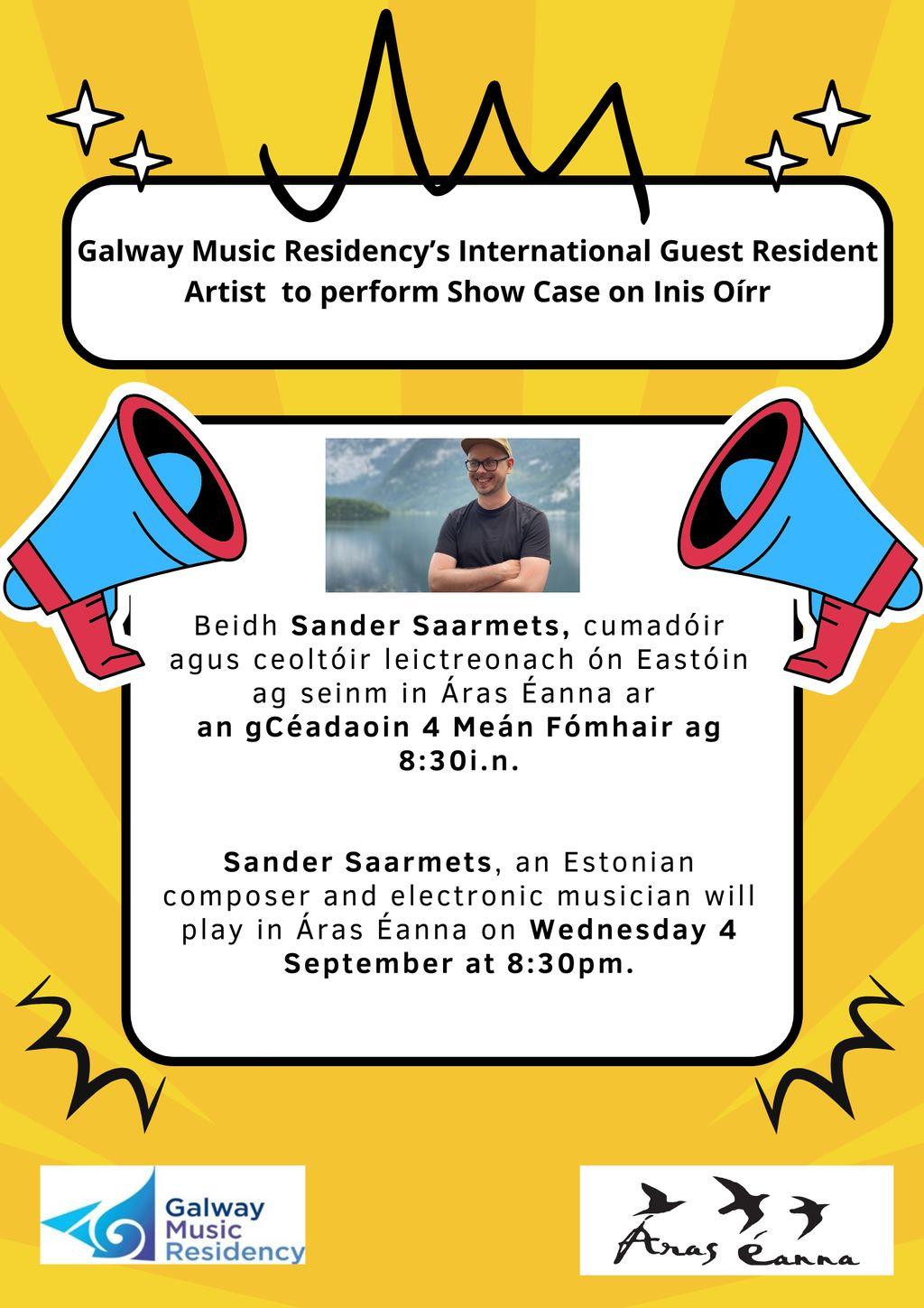 A concert with Sander Saarmets