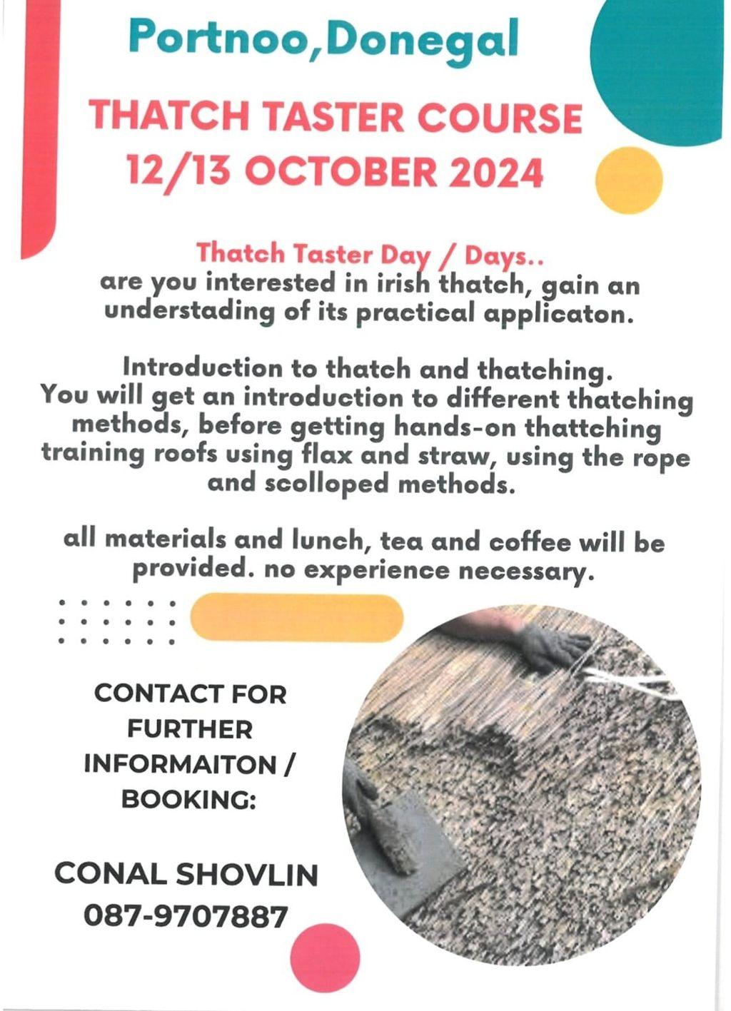 Thatch course
