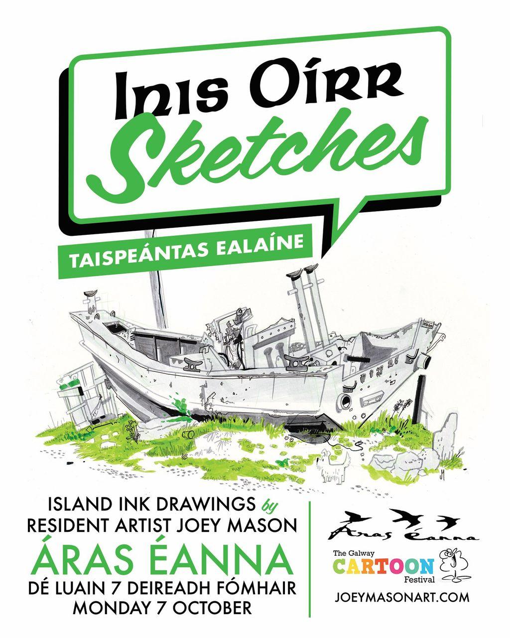 Launch - Tarraing é i nGaeilge - Galway Cartoon Festival