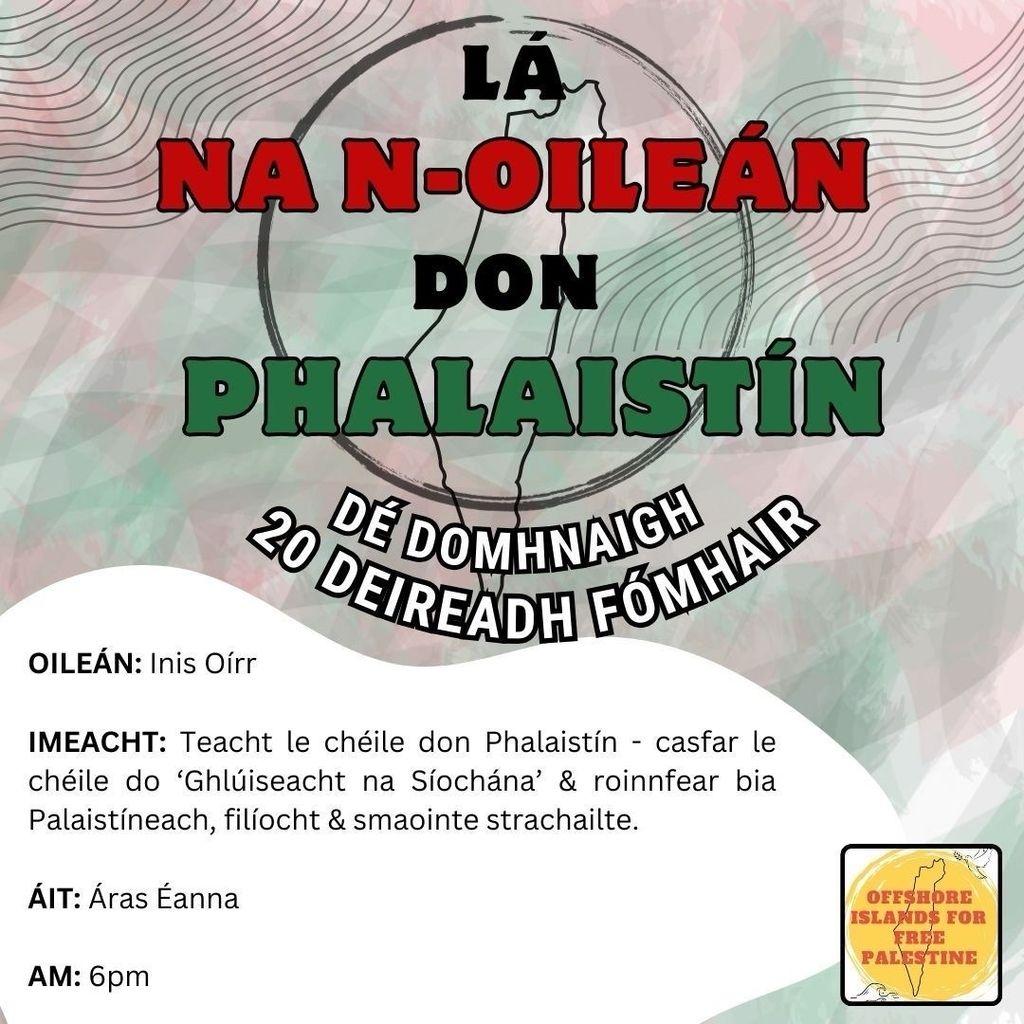 Islands Day for Palestine