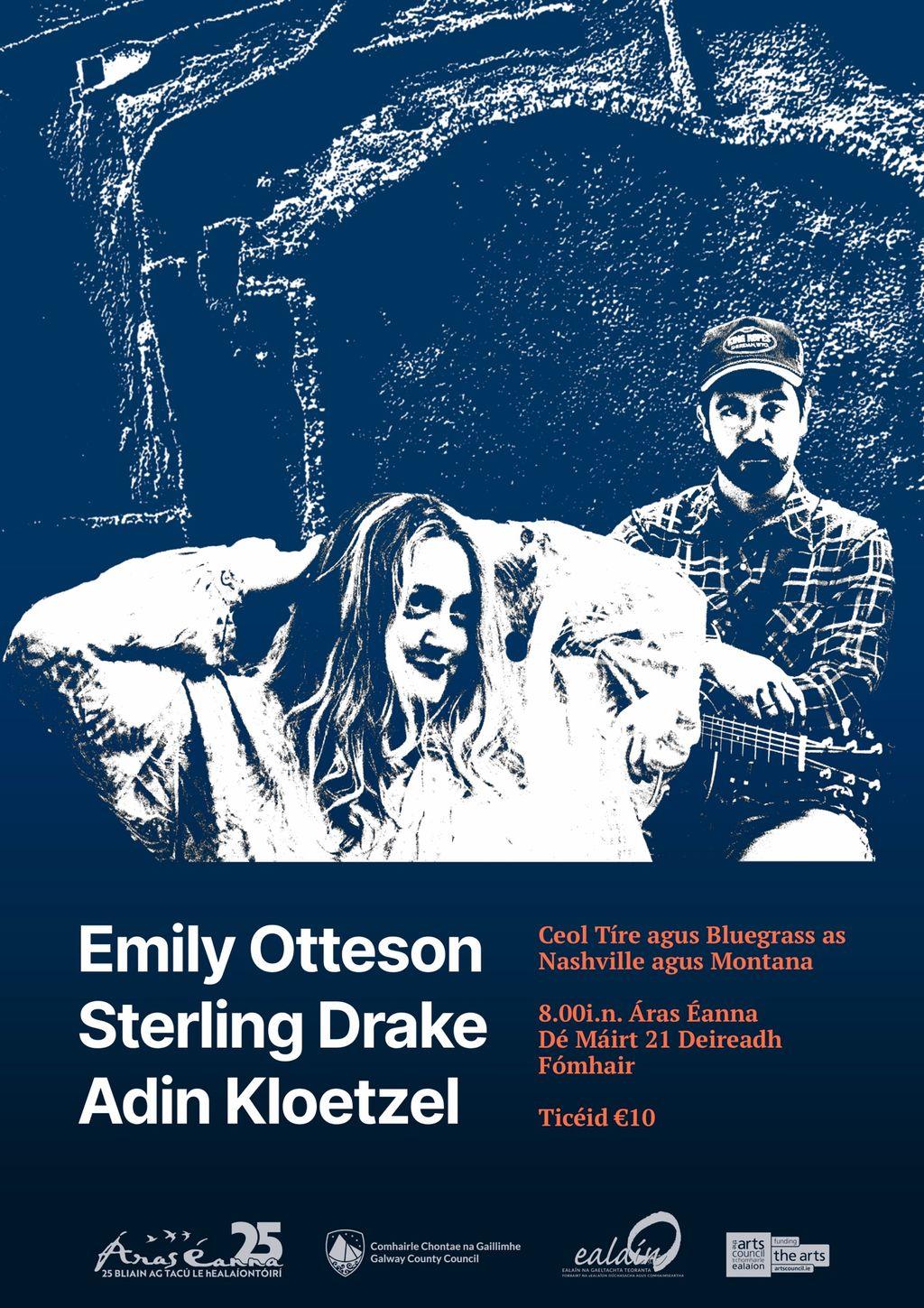 Emily Otteson, Sterling Drake, Adin Kloetzel